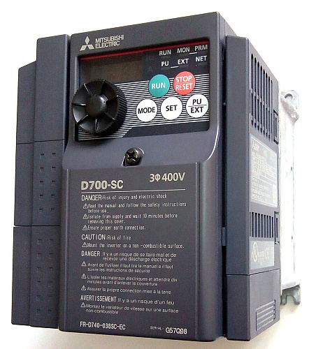 Преобразователь частоты FR-D740-012SC-EC (0,4 кВт) Преобразователь частоты FR-D740-012SC-EC (0,4 кВт)